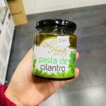 Pasta de cilantro del huerto