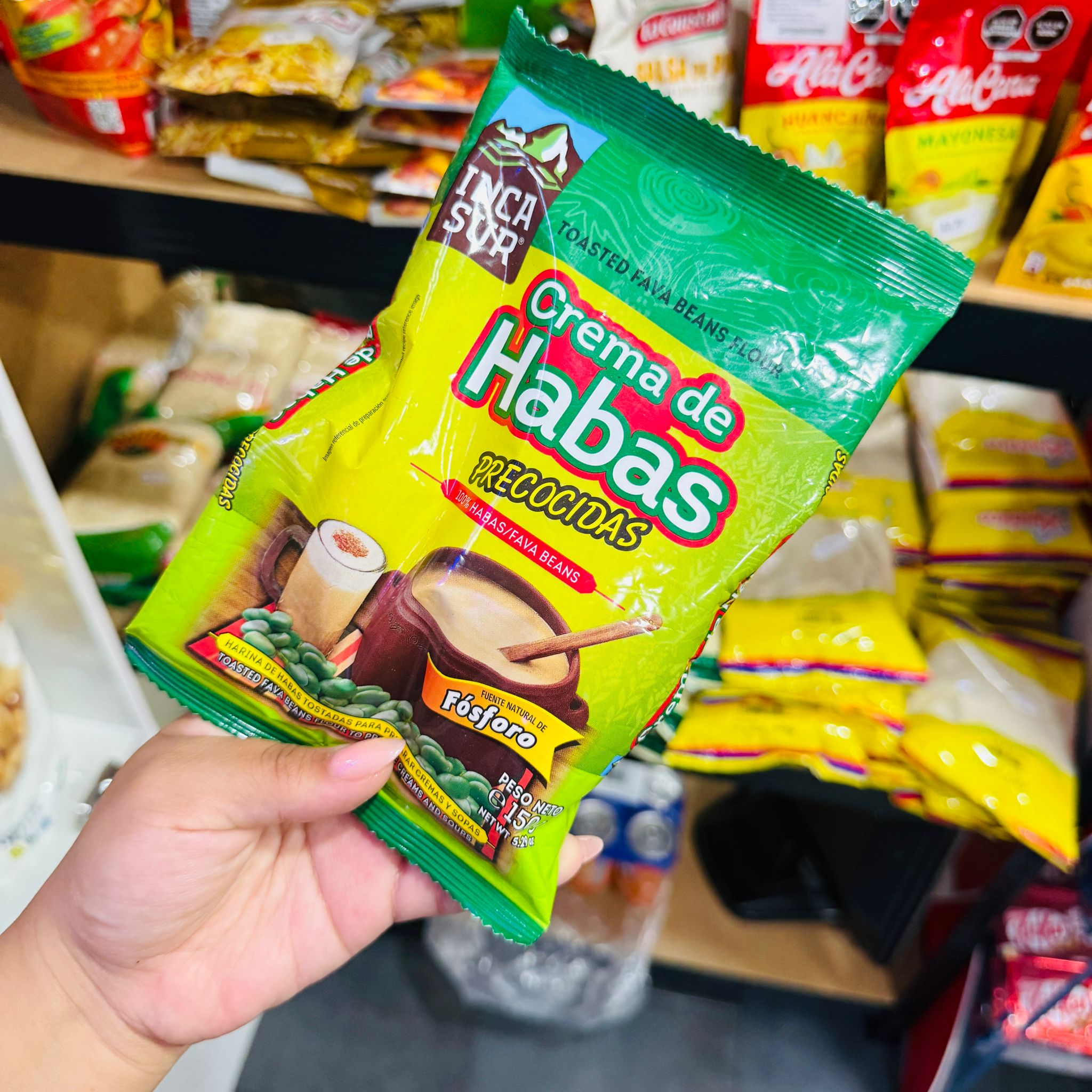 Crema de habas Incasur