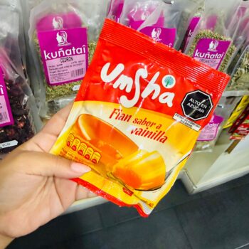 Flan sabor vainilla (Umsha)