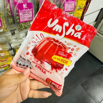 Gelatina sabor fresa (Umsha)
