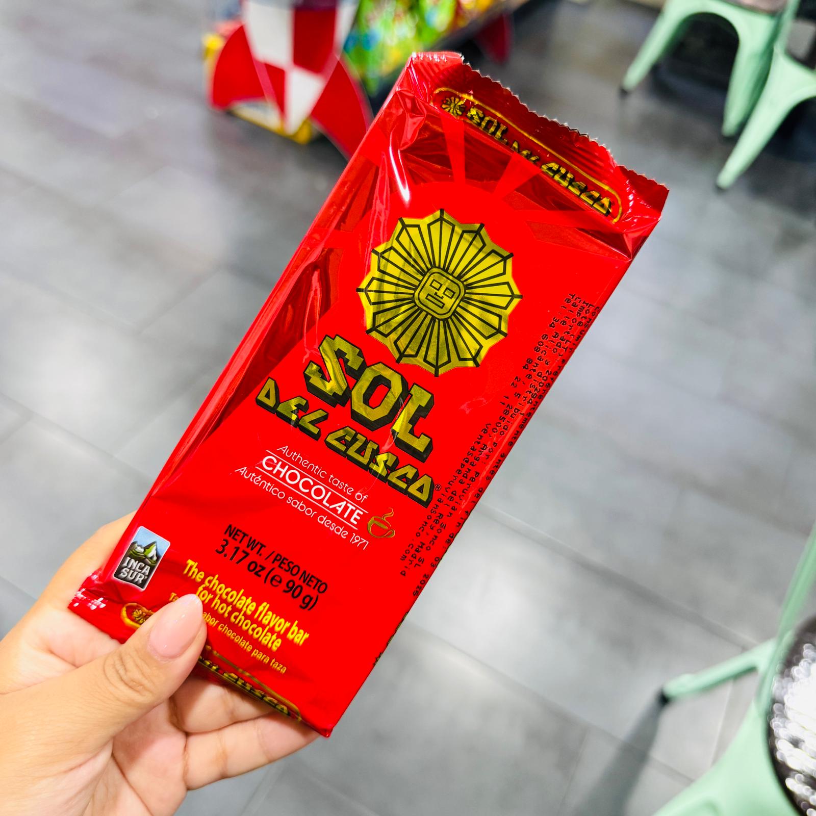 Chocolate sol del cusco tradicional