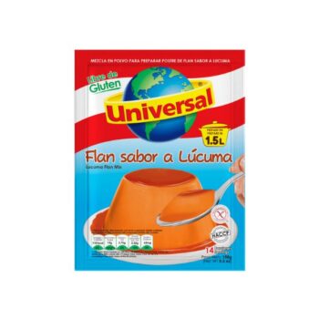 Flan sabor lucuma (Universal)