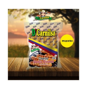 Chorizo Santa Rosano 500gr (Dcarnilsa) 10u.